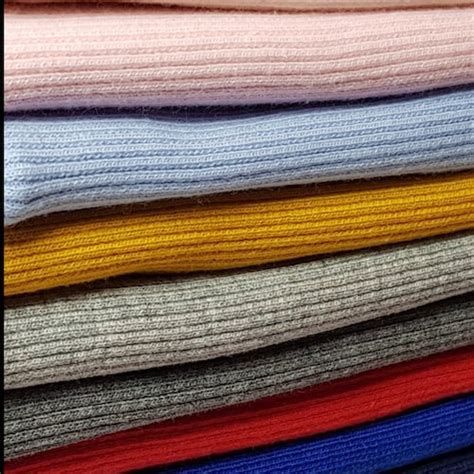 Tubular Jersey Ribbing Knit Cotton Fabric X Half Metre Etsy