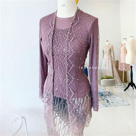 Kebaya Kutubaru Sketsa Gambar Kebaya