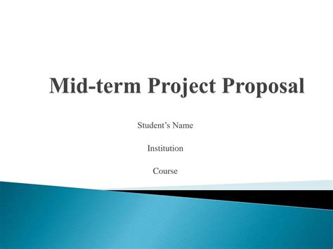 Solution Mid Term Project Proposal Studypool