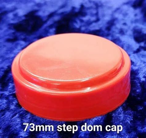 Yellow 73mm Step Dom Cap For Food Packaging Jar At Rs 1 5 In Ahmedabad