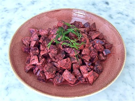 Creamy Beetroot Salad Eat Burn Sleep