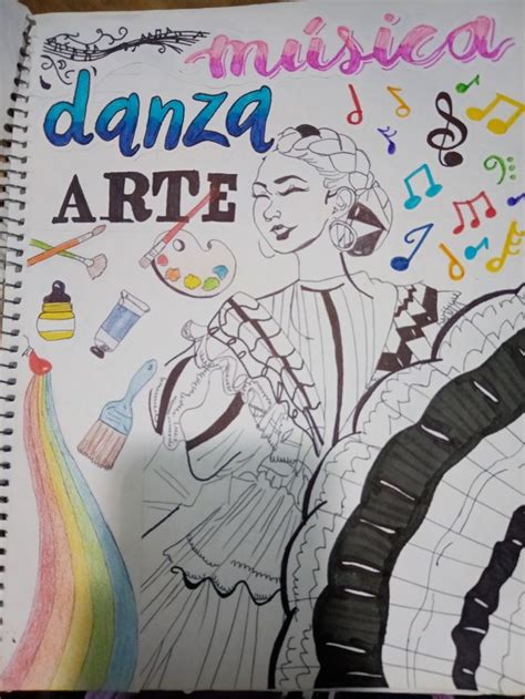 Portada De Música Arte Danza Danza Dibujo Portadas De Libros Portadas