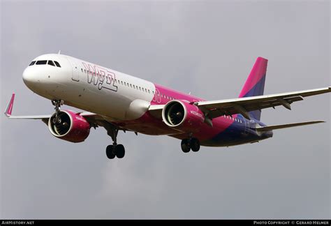 Aircraft Photo Of Ha Lvt Airbus A Nx Wizz Air Airhistory