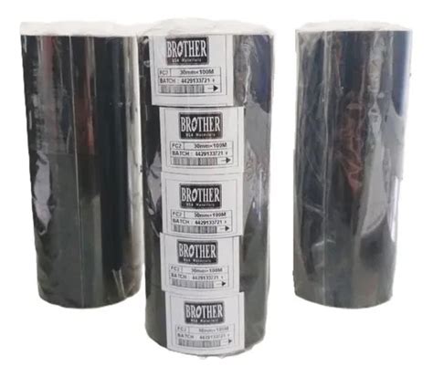 5 Cintas Para Codificadora Hot Stamping 3 Cm X 100 Metros MercadoLibre