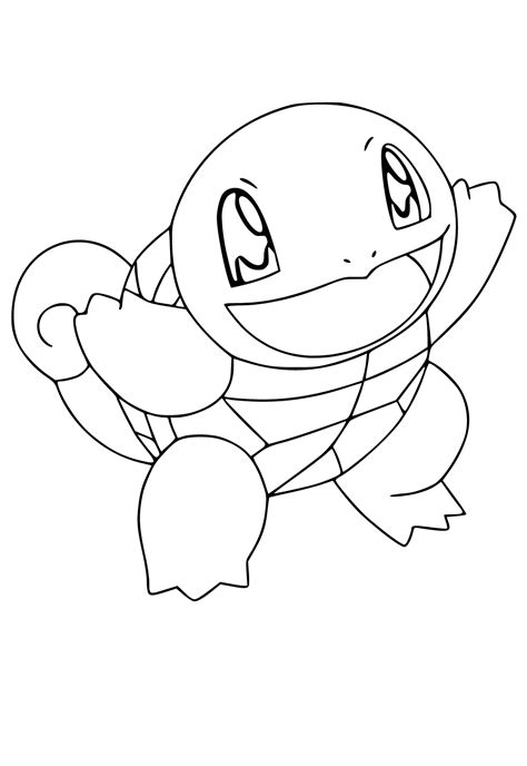 Free Printable Squirtle Joy Coloring Page Sheet And Picture For Adults