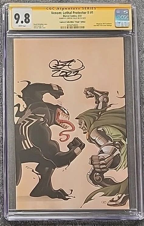 Venom Lethal Protector Ii Cgc Signed Chrissie Zullo Megacon