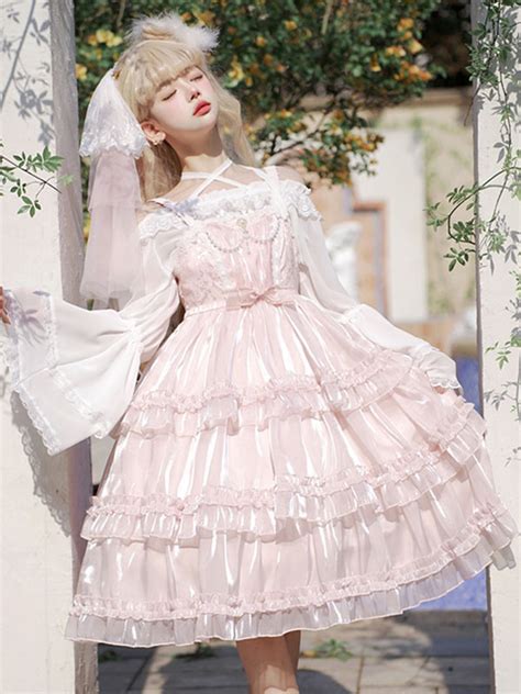 Sweet Lolita Dress Polyester Sleeveless Jumper Lolita Dress - Milanoo.com