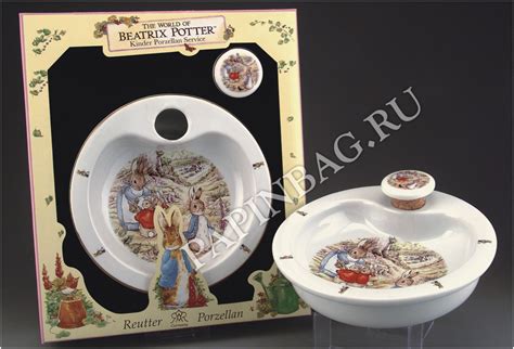 WISHLIST.RU Reutter Porzellan (Германия) Посуда детская "Кролик Питер ...