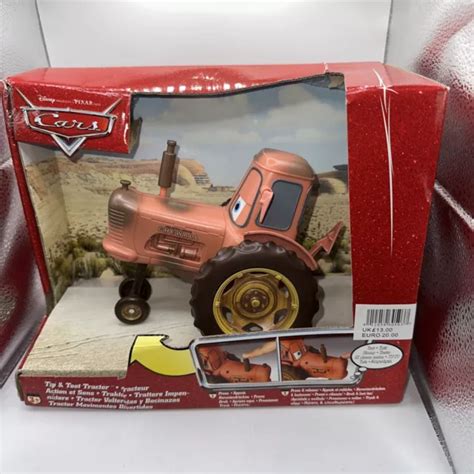 Disney Pixar Cars Tip And Toot Tractor Plastic Large Action And Sounds £80
