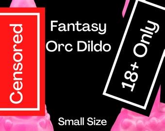 Orc Fantasy Dildo Etsy