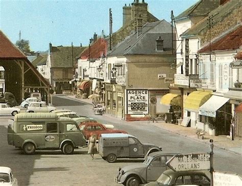 Mémoire2Ville on Twitter Milly la forêt rétro parking 1960