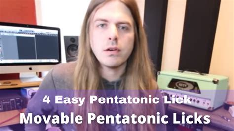 How To Play 4 Easy Pentatonic Guitar Licks Guitar Control