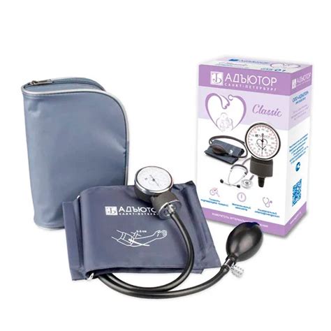 Тонометр механический Адъютор ИАД-01-1 комплект 1 манжета 25-38 см ИАД ...