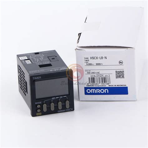 New Omron H5cx L8 N H5cxl8n 100 240vac Digital Timer Ebay
