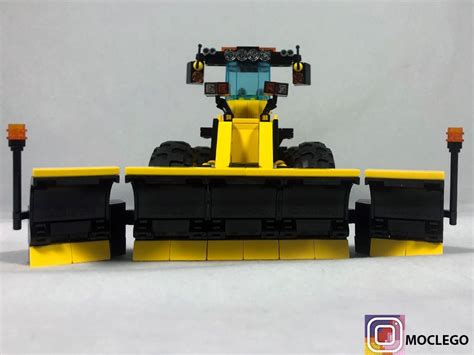 Lego® Instructions Loader tractor with snow plow – Lego Instructions ...