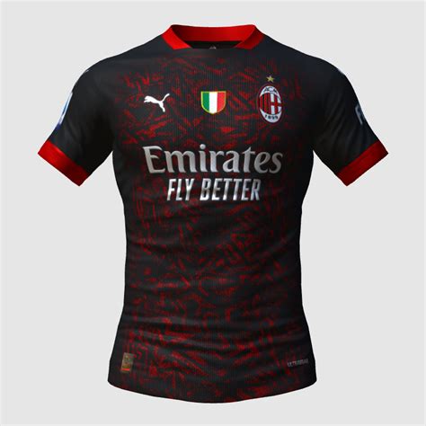 Ac Milan 4th Fifa 23 Kit Creator Showcase