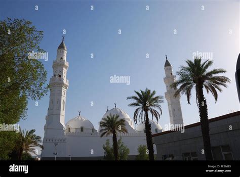 Masjid Quba The Very First Mosque That Was Built Medina Saudi Arabia