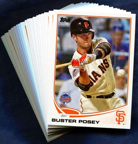 2013 Topps Update San Francisco Giants Baseball Card Singles