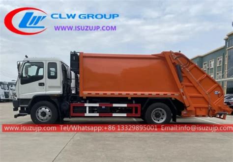 Isuzu Fvr Cbm Garbage Compression Recycling Truck