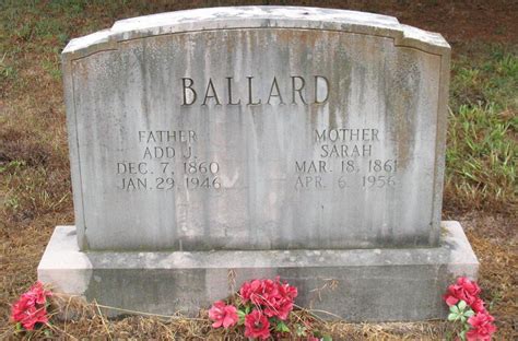 Sarah Elizabeth Owens Ballard Monumento Find A Grave