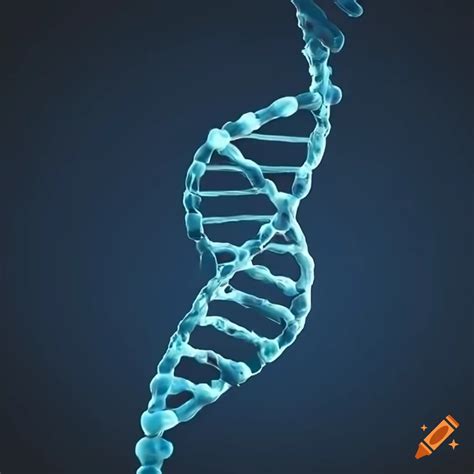 Illustration Of Dna Transcription Process On Craiyon