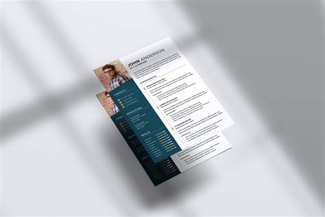 Modern Resume Design on Behance