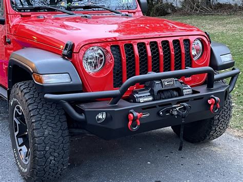 Quadratec Qrc Front Winch Ready Bumper For 18 22 Jeep Wrangler Jl