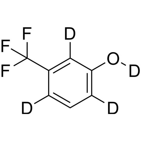 3 Trifluoromethyl phenol d4 α α α Trifluoro m cresol d4 Stable