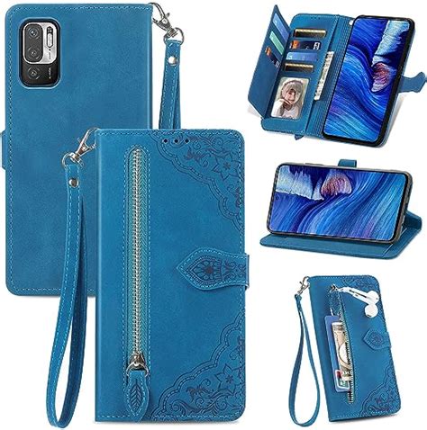 MOJIA Coque Porte Monnaie Pour Xiaomi Redmi Note 10 5G Note 10T