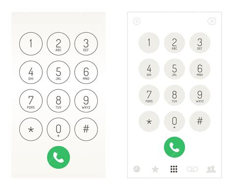 Premium Vector | Smartphone dial keypad design. mobile phone numbers panel