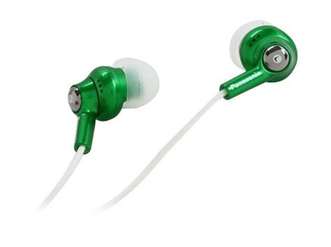 Panasonic Rp Hje G Canal Green Earbud Headphones Newegg