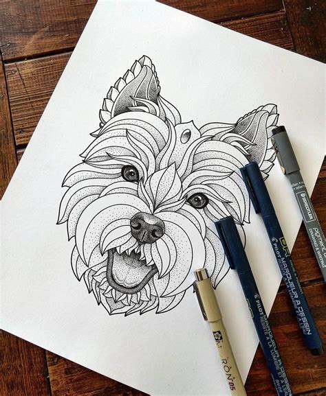 Тату йоркширский терьер (46 фото) - подборки картинок fonowik.club