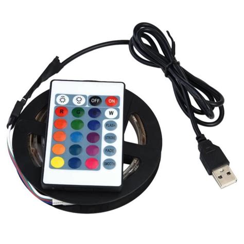 Atyhao Bande Led Usb Dc V Usb Led Strip Rgb Led Flexible Tanche