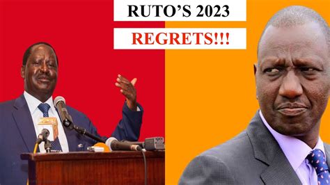 TENSION HIGH IN KENYA KWANZA AS RUTO S PRESIDENCY ENDS AFTER KENYANS