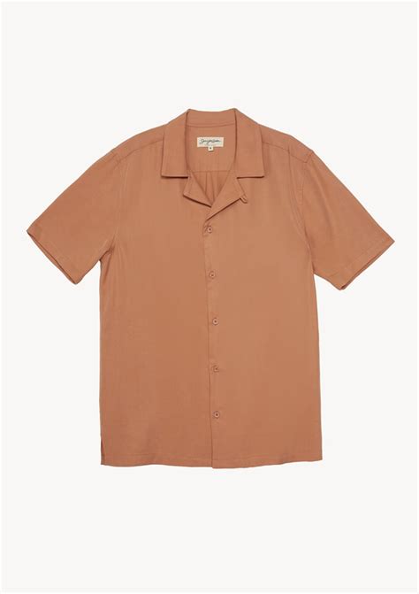 Alma Tencel Unisex Short Sleeve Shirt Nude Sea You Soon