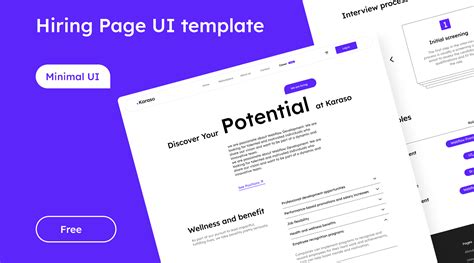 Hiring Career Ui Figma