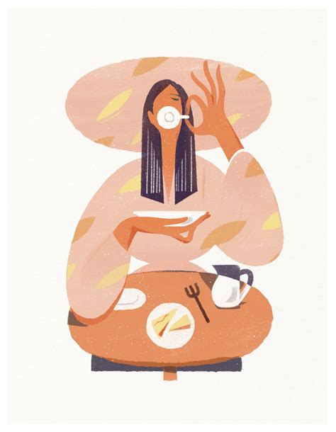 A Table For The Scene Eleni Debo Vector Character Design Character