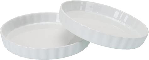 Amazon BIA Cordon Bleu Everyday Porcelain Round Quiche Bakeware