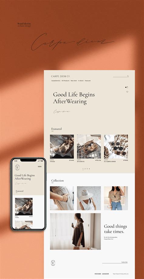 CARPE DIEM Co. Brand Identity :: Behance