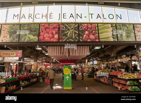 Regional Produce On Display In Jean Talon Market Marche Jean Talon