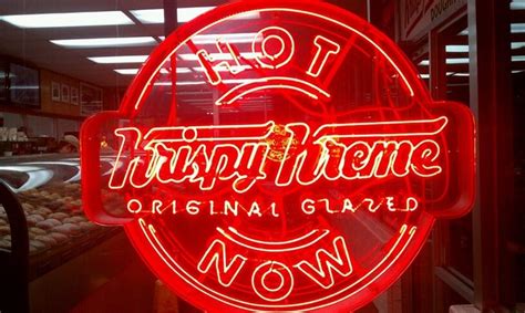 Krispy Kreme Hot Now Light LOVE It Krispy Kreme Neon Signs