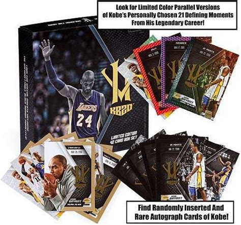 Nba Panini Kobe Bryant Hero Villain Basketball Kb20 Trading Card Box