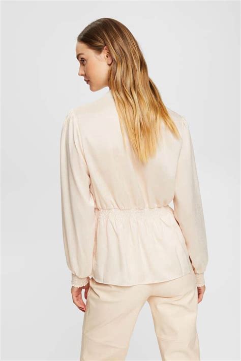 Buy Esprit Blouse Nude Scandinavian Fashion Store