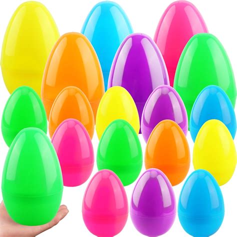 Amazon Octaday 18 Pcs 8 Inch 6 Inch Jumbo Easter Eggs Colorful