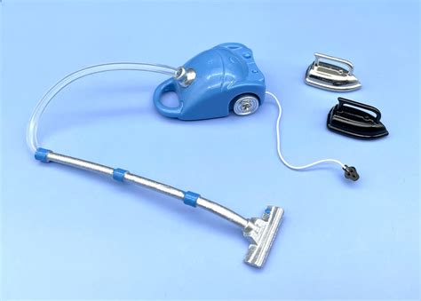 Miniature Vacuum Cleaner Retro Cast Iron Irons Laundry Kitchen