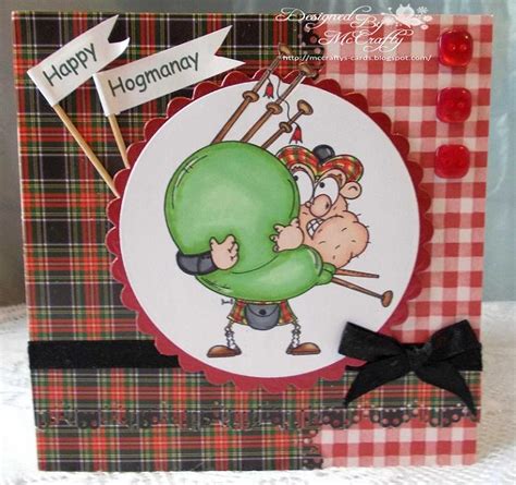 McCrafty's Cards: Happy Hogmanay/ Happy New Year