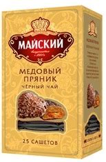 Чай в пакетиках Майский Медовый пряник | отзывы