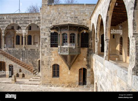 Beiteddine Palace Chouf Lebanon Stock Photo Alamy