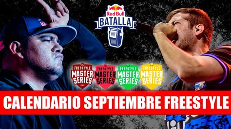 Calendario Freestyle Septiembre Fms Espa A Fms M Xico Y M S