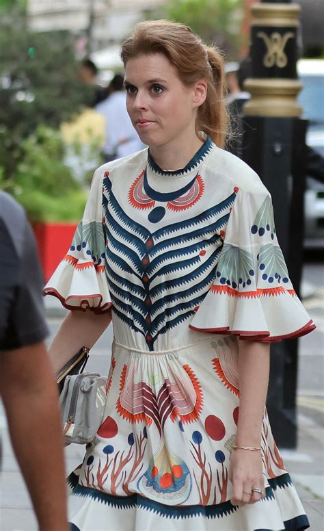 PRINCESS BEATRICE Arrives at Twenty Two Hotel in London 07/10/2023